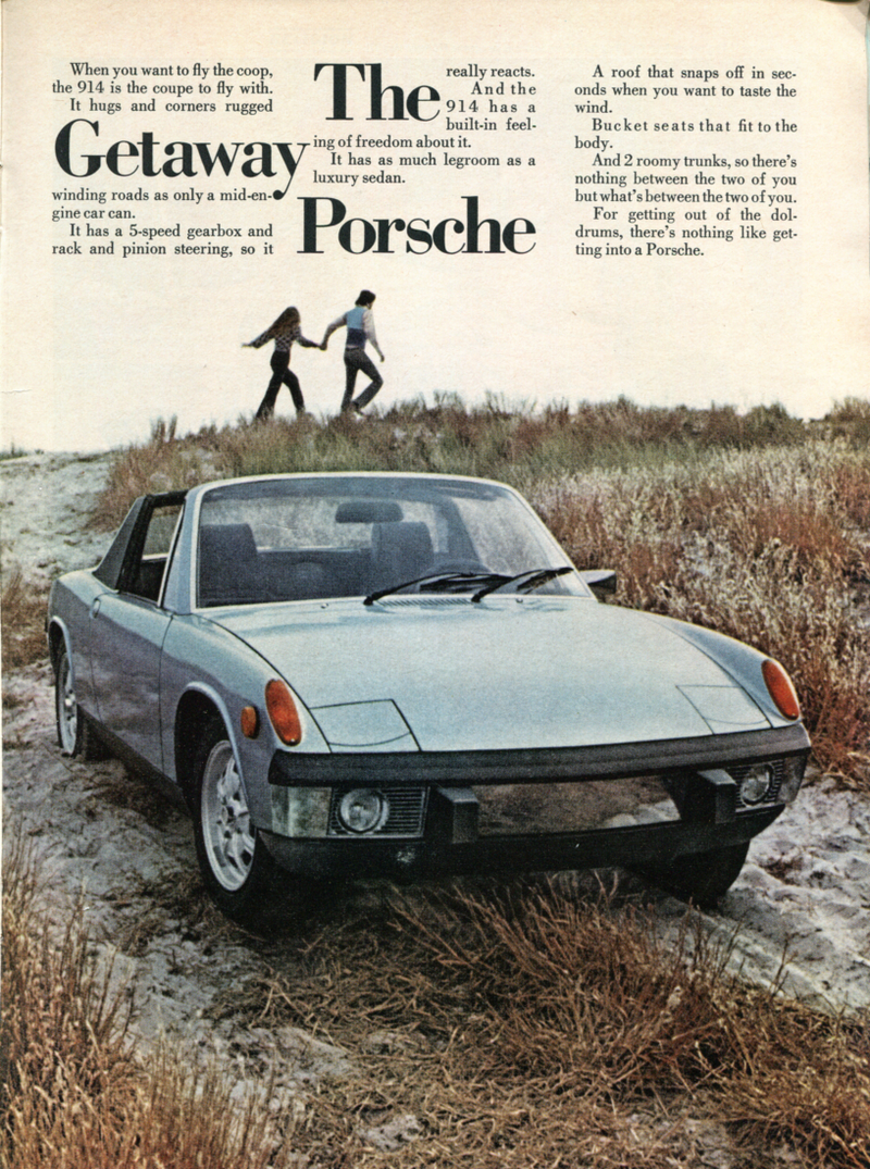 Photo: Porsche via Newsweek April 16 1973 via Sensei Alan